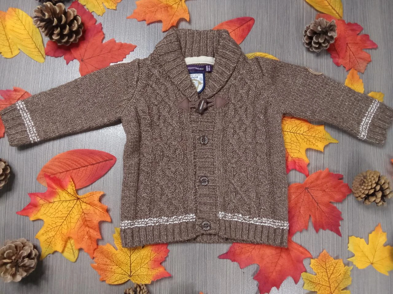 Superbe gilet type tricot Sergent Major 6 mois